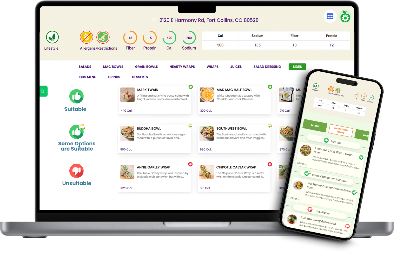 Bigzpoon Personalized Menus